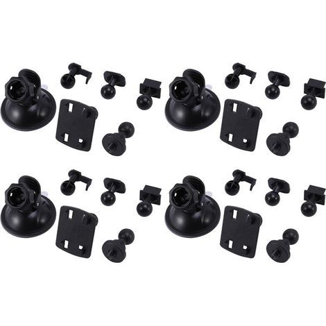 Ventouse de voiture 4X pour enregistreur vidéo de véhicule de support de caméra de tableau de bord sur le pare-brise (1/2)
