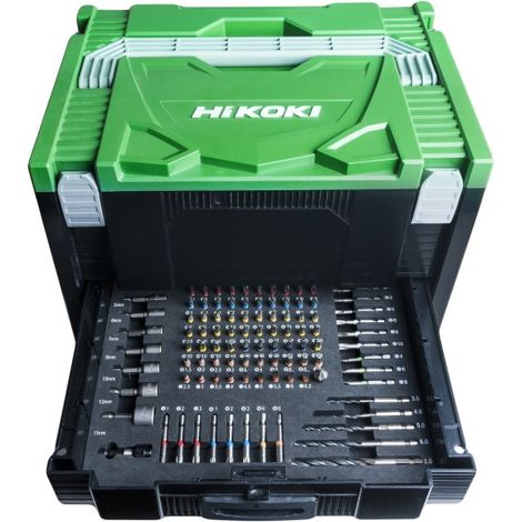 HiKOKI HSC mit Schublade und 100tlg. Zubehör - 40030037
