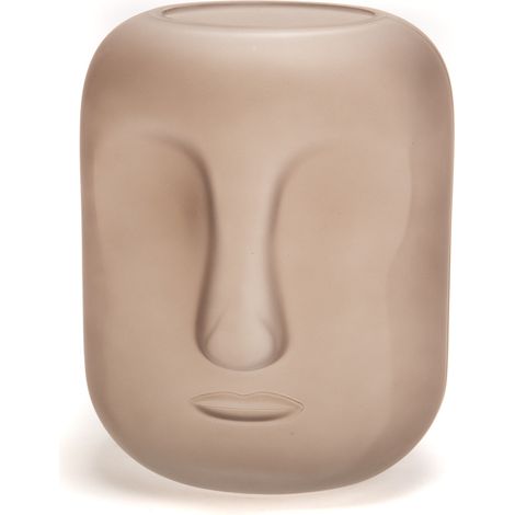 Amadeus - Vase masque marron (1/2)