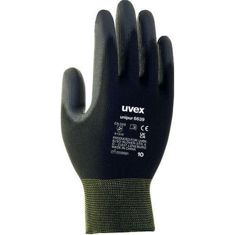 uvex 6024809 unilite / unipur Polyamid, Polyurethan Montagehandschuh Größe (Handschuhe): 9 EN 388 (1/5)