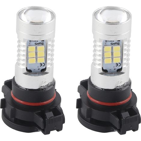 2x Samsung Hochleistungs-LED-Lampen 5202 H16, weiß, Nebelscheinwerfer oder Tagfahrlicht, 6000K, kompatibel mit Autos (1/5)