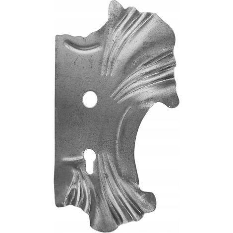 Placa derecha, 72 orificios, elementos forjados, 63.128.72 H270XL160 2MM