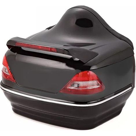 Top case - Honda Shadow VT 1100 C2/C3 Aero - 30 L - Noir mat - ABS résistant