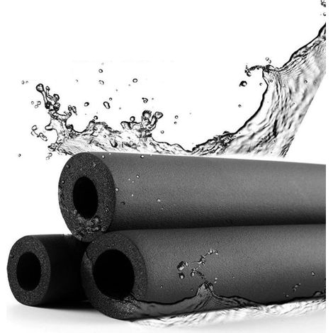 Isolation de Tuyau Mousse Isolante pour tuyaux 180cm Longueur 16mm Diamètre, Tube Isolant pour poignée, de cuivre(ID 16mm x 9mm x 1.8m) (1/4)