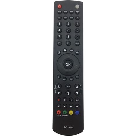 Télécommande remplacement Techwood Grandin RC1910 - Compatible TV Techwood/Grandin/Thomson/Toshiba LED - Facile à utiliser - Propriétaires de ces marques (1/4)