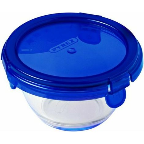 Boite Ronde en Verre Couvercle 0.2 L/Ø 11 cm - Cuisinez au Four, Conservez et Emportez (1/5)