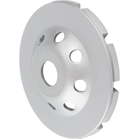 Disque diamanté double rangée 115/125/180 mm pour meuleuse d'angle, coupe brique béton (125mm) (1/5)