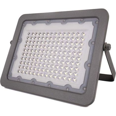 Faro led 150w ultra slim per esterno in metallo IP65 luce fredda 6500k (1/5)