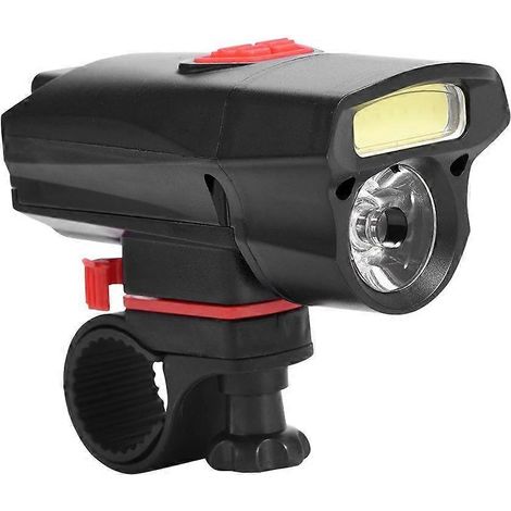 Éclairage avant LED ultra-lumineux et étanche pour vélo, idéal pour la sécurité des trajets nocturnes. (1/5)
