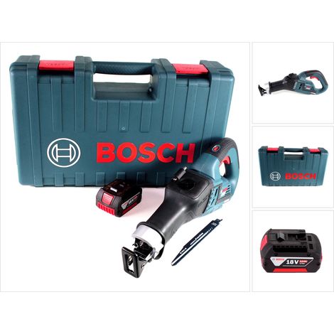 Sega circolare a batteria GSA 18V-32 Bosch 18V Brushless in valigetta + 1x batteria 5,0Ah - senza caricabatterie