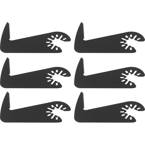 Lot de 10 Lames Scie Oscillante Multitool, Peinture Électrophorétique, Universel, 43mm, pour Découpe Précise Bois et Métal (1/5)