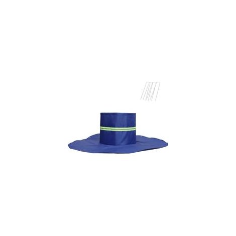 Bleu, 1 pièce, protecteur antigel pour racines d'orme brun, protection contre le gel des plantes, couverture antigel pour plantes d'hiver, réutilisable par temps froid