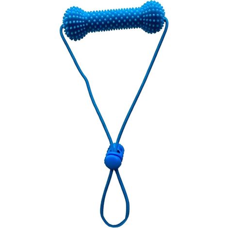 Giocattolo da masticare per cani, anello interattivo per la dentizione con stimolante giocattolo per cani per combattere la noia, gioco, addestramento, viaggio, piscina, cortile, casa, giardino, inter (1/5)
