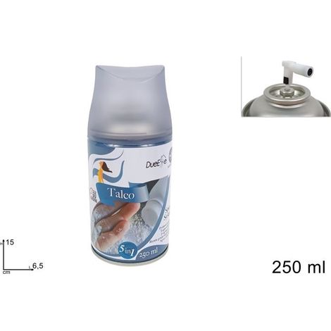 Bomboletta Deodorante per Ambiente Casa Ufficio Talco 250 ml (1/2)