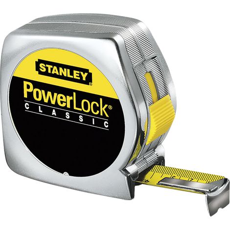 FLESSOMETRO PROFESSIONALE 'POWER LOCK' mt 3 mm 12,7 - art. 1-33-238  - STANLEY