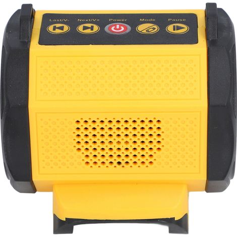 Enceinte Bluetooth sans fil portable haute fidélité pour batterie lithium DCB206 DCB230 DCB240 DCB612 DCB609 DCB606 (1/5)