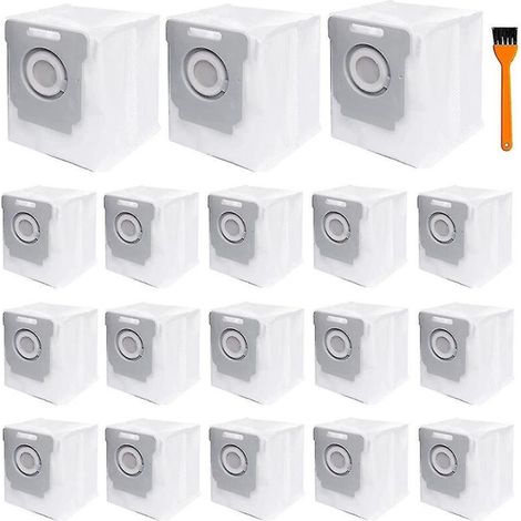 Confezione da 18 sacchetti per aspirapolvere compatibili con i modelli I3, I4, I6, I7, I8, J7, S9 e serie I e S. Sacchetti per svuotamento automatico della polvere Clean Base. (1/5)