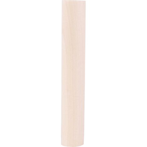 Rouleau à pâtisserie en bois de lotus naturel de 16 cm, idéal pour étaler la pâte à raviolis.