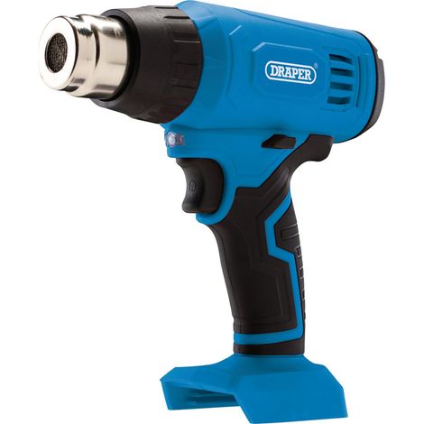 Draper D20 CL HEAT GUN 20V (Bare Tool) – Compact, Cordless Heat Gun for Professional and DIY Use