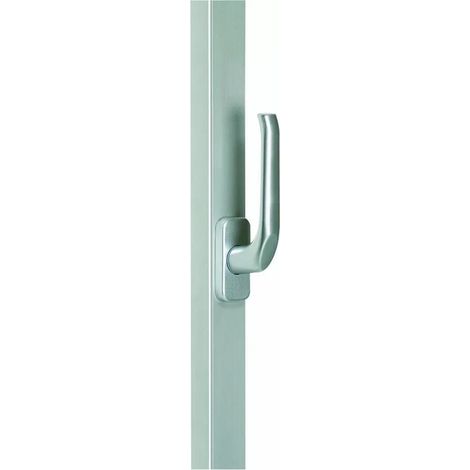 CREMONE POMPIER 334 3000MM ARGENT POIGNEE A 1045MM