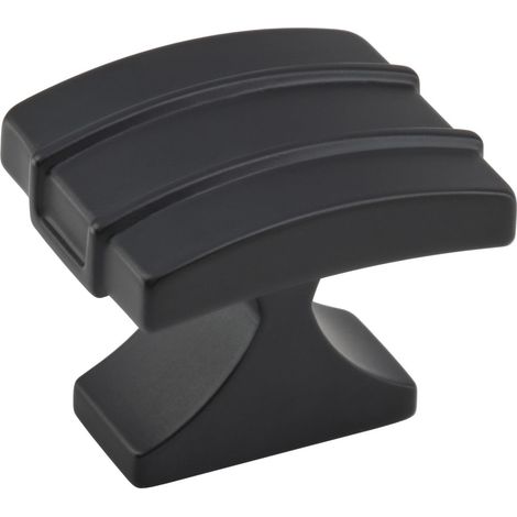 Bouton d'armoire Noir mat 38 mm de longueur Davenport 1 lot Bouton de tiroir Quincaillerie d'armoire (1/5)