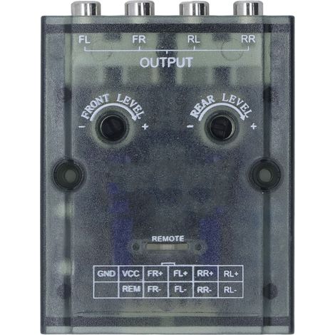 Convertisseur Signal 12V Haut-Bas 4 Canaux pour Amplificateur Auto, Retardateur Haut-Parleur, Adaptateur Radio CD (1/5)