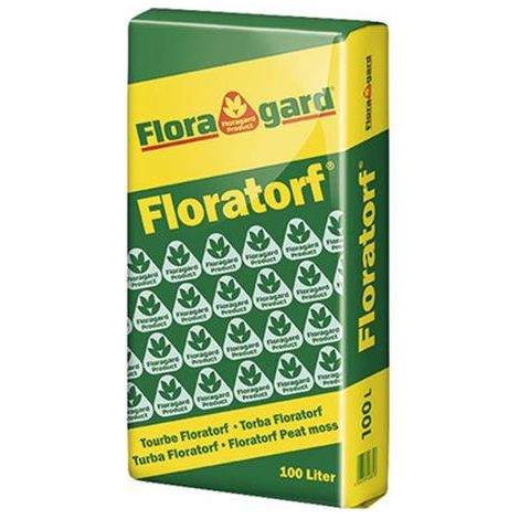 Torba (bionda) acida di sfagno (Floratorf - Floragard) (100 lt) (1/2)