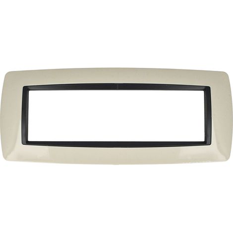 Placche Bombe' 506 7M Moduli Sabbbia Compatibile con Bticino Living (1/3)