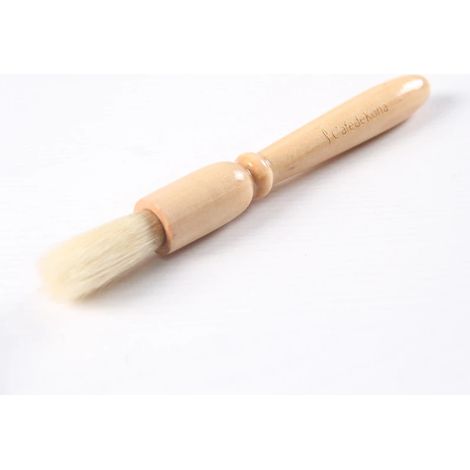 Accessoire pour moulin à café en bois, avec manche en bois et brosse de nettoyage, pour doser, nettoyer ou entretenir le café expresso.-AquaForge (1/5)