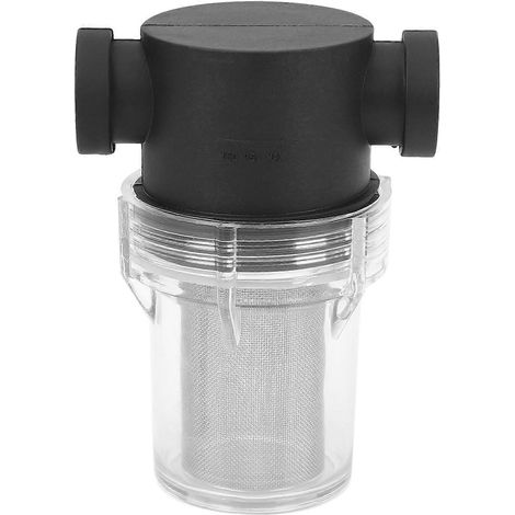 Voiture lavage filtre 1 2 pouce Inline maille Strainer pompe à eau irrigation High Flow Pipeline filtre Gardening (1/5)