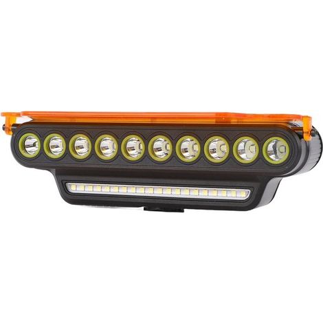 Luz delantera LED de alta luminosidad para bicicleta,control remoto inalámbrico (1/4)