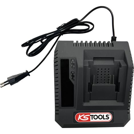 KS Tools - Chargeur de batterie - chargeur 18v rapide - 4A - 515.4703F