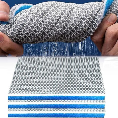 Mousse Filtre Aquarium, Filtre pour Aquarium, Ouate Aquarium, Filtre en Mousse Biochimique D'aquarium, Éponge Filtrante Biochimique Pouvant Être Coupés À n'importe Quelle Taille (50x11CM) (1/4)