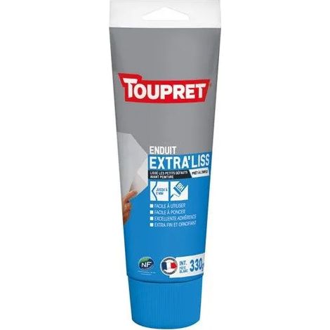 Compuesto alisador para el acabado interior, 330g, blanco