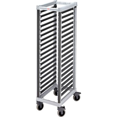 Echelle mobile GN1/1 - 18 niveaux GN - 73 x 43.8 x 170 cm - Gris Moucheté - Cambro