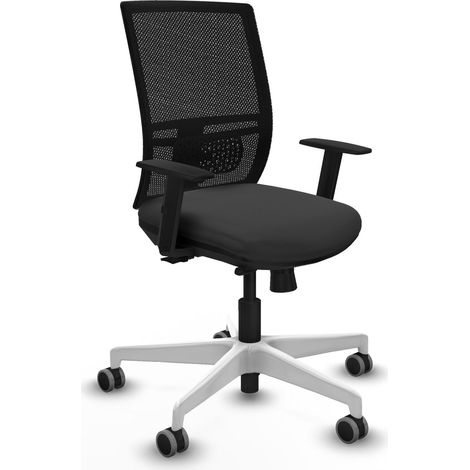 Sedia da ufficio piqueras y crespo Yunquera nera ergonomica (1/2)