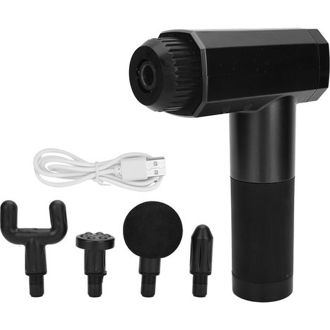 Chargeur USB Stimulateur Musculaire Électrique Masseur Corps Relaxation Douleur Stress Noir (1/5)