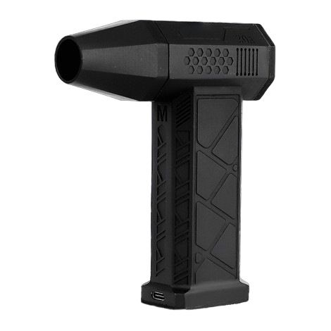 Ventilateur de sécurité DIY, sèche-cheveux rouge, moteur sans balais haute vitesse, ventilateur à vortex canalisé, style transfrontalier (1/5)