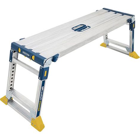 Plateforme pliante - Plateau 1.16 x 0.35m - Hauteur travail max 2.76m - 79023 (1/5)