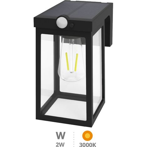 Applique solare a LED Sorso con sensore di movimento e crepuscolare, 2W, 3000K (1/4)