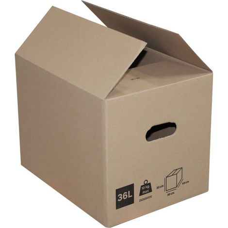 Box 36 l, L.40 cm x H.30 cm x T.30 cm Centrale Brico