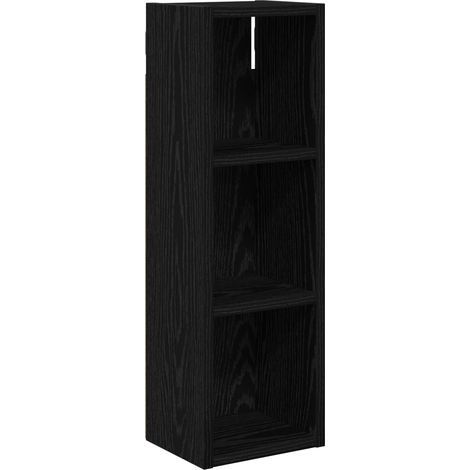 Armoire De Toilette - Armoire murale de salle de bain Chêne Noir 20 x 16 x 62,5 cm fr627 - Maison La Vie