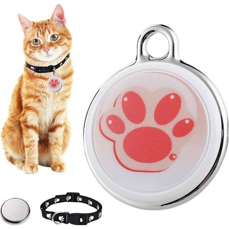 Traceur GPS pour chiens et chats, suivi en temps réel, collier étanche, sans frais mensuels. (1/5)