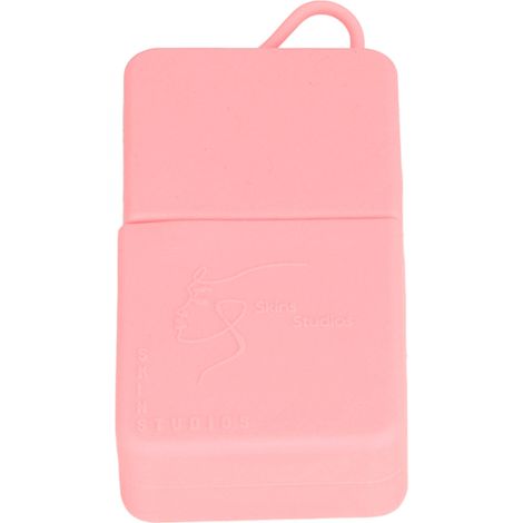 Rouleau de massage des yeux en silicone pour le visage, moule à glaçons, outil de beauté rose (1/5)