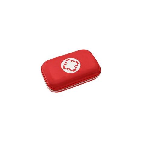 Trousse de Secours Vide, Mini Boîte Médical, Complète pour la Voiture, Voyage, Bureau, Randonnée, Sport, Maison, Entreprise (Rouge,1pcs) (1/4)