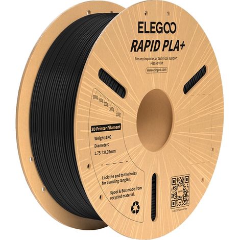 Rapid PLA+ ELEGOO Filament (Schwarz)