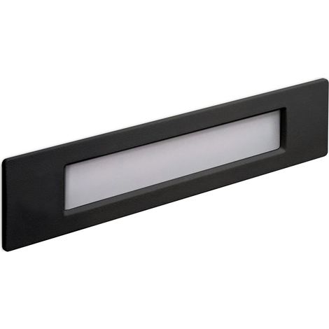 Empotrable pared WIND IP55 R7s LED Bulb 11W 1000lm/1130lm/1060lm CRI80 2700K/4000K/6500K Negro