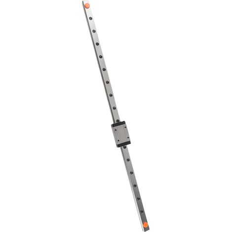 Guide linéaire miniature MGN12H 450mm, rail de glissière 12mm avec patin coulissant, 1 pièce (1/5)