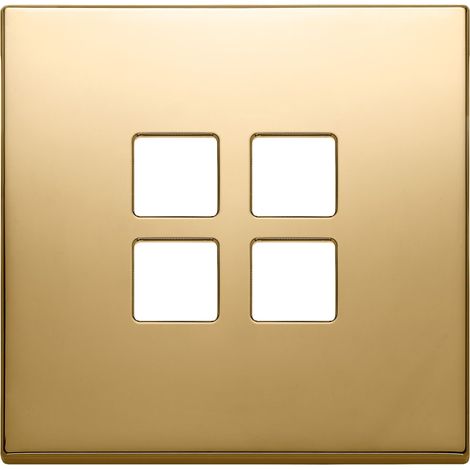 VIMAR - 22692.82 Placca 2Mx4 Flat oro