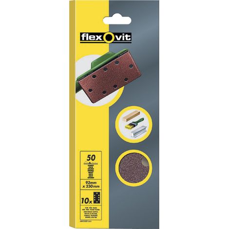 HOJA LIJA PAPEL 8P 93X230 GR.50 - SAINT GOBAIN
